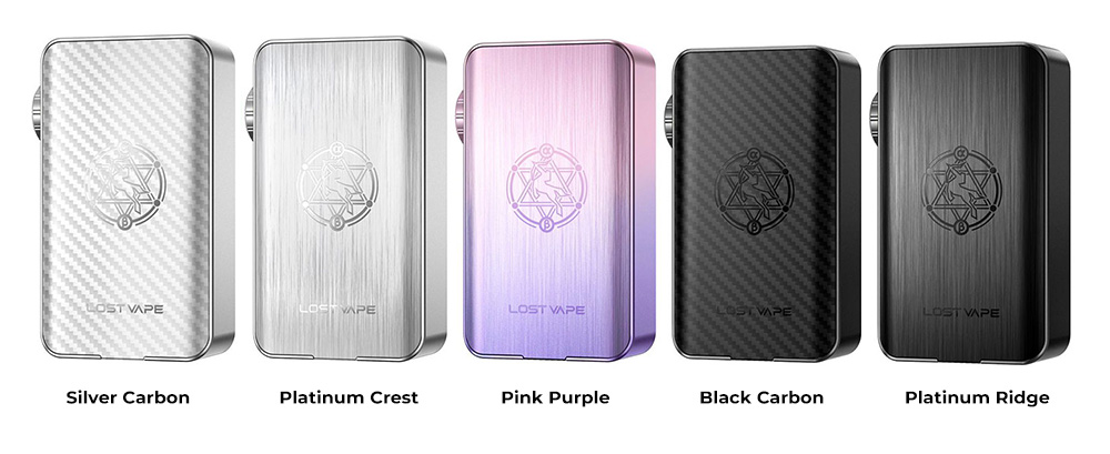 Цвета бокс мода Lost Vape Centaurus BT200 Box Mod 200W