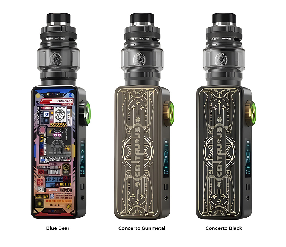 Цвета Lost Vape Centaurus M100 10th Anniversary Kit