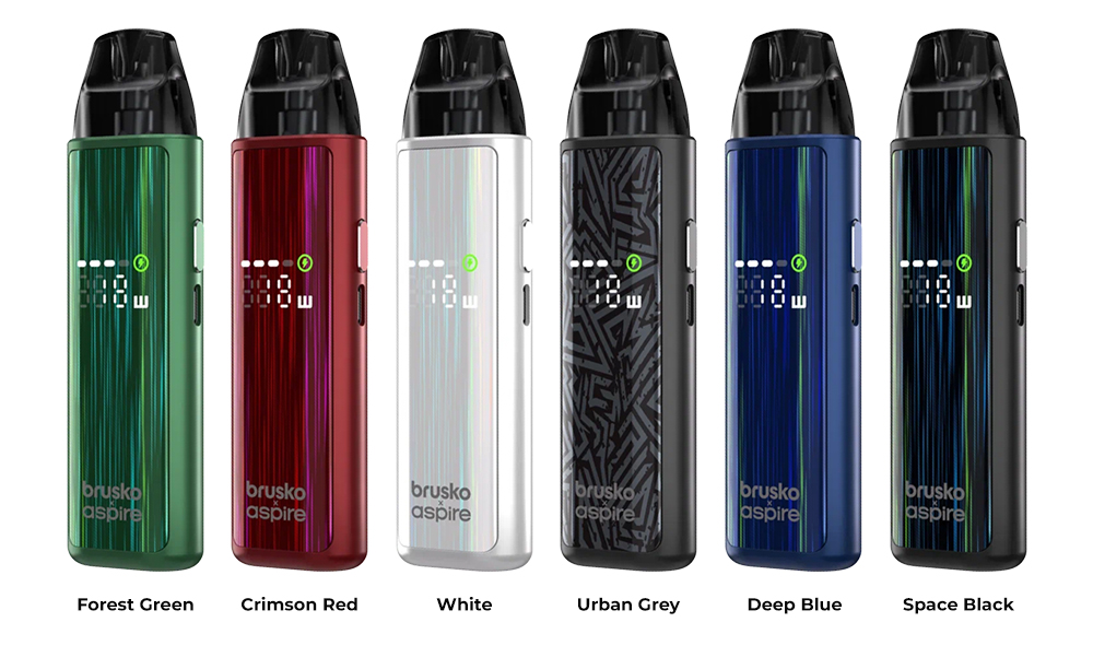 Цвета электронной сигареты Brusko Minican 6