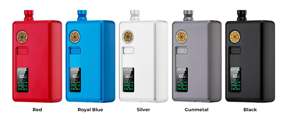 Цвета электронной сигареты DotMod DotAIO V3