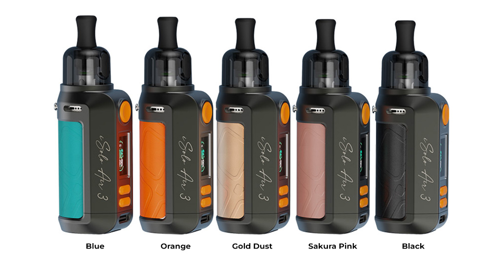 Цвета электронной сигареты Eleaf iSolo Air 3