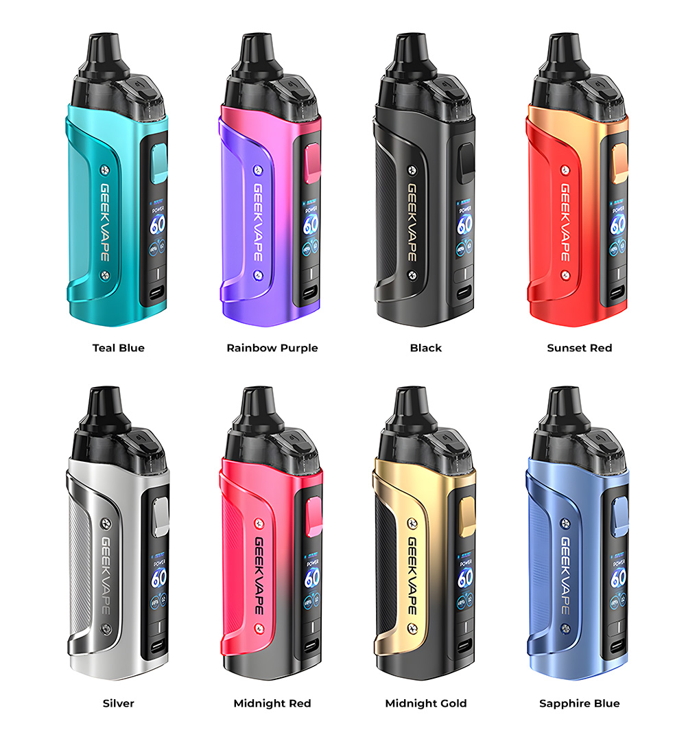 Цвета электронной сигареты GeekVape Aegis Boost 3 Pod Mod