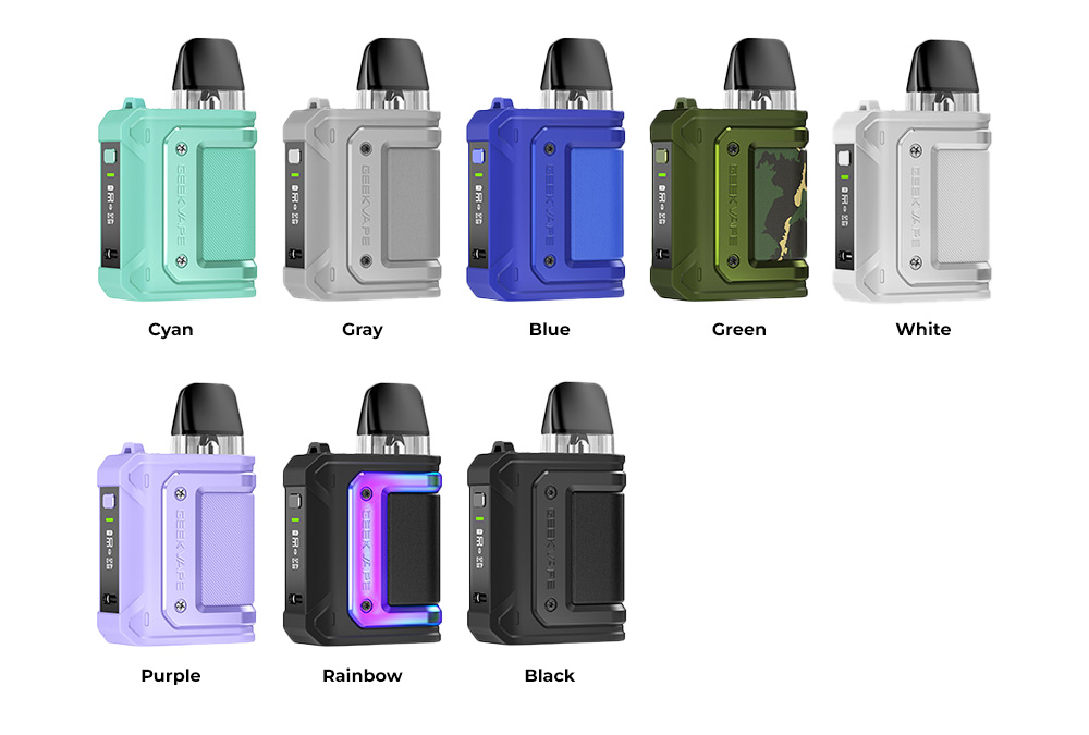 Цвета электронной сигареты GeekVape Aegis Hero Q