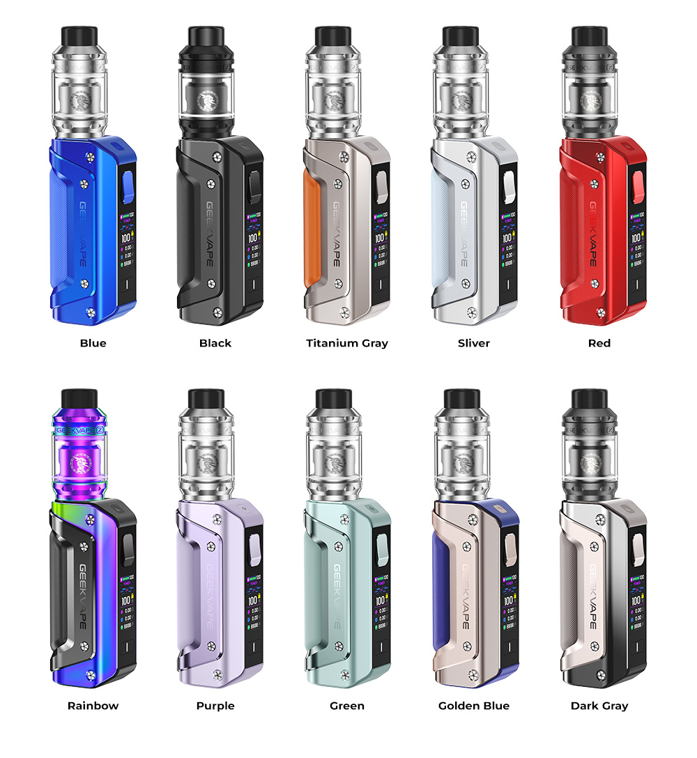 Цвета электронной сигареты GeekVape S100 (Aegis Solo 3) Kit (1 х 18650)