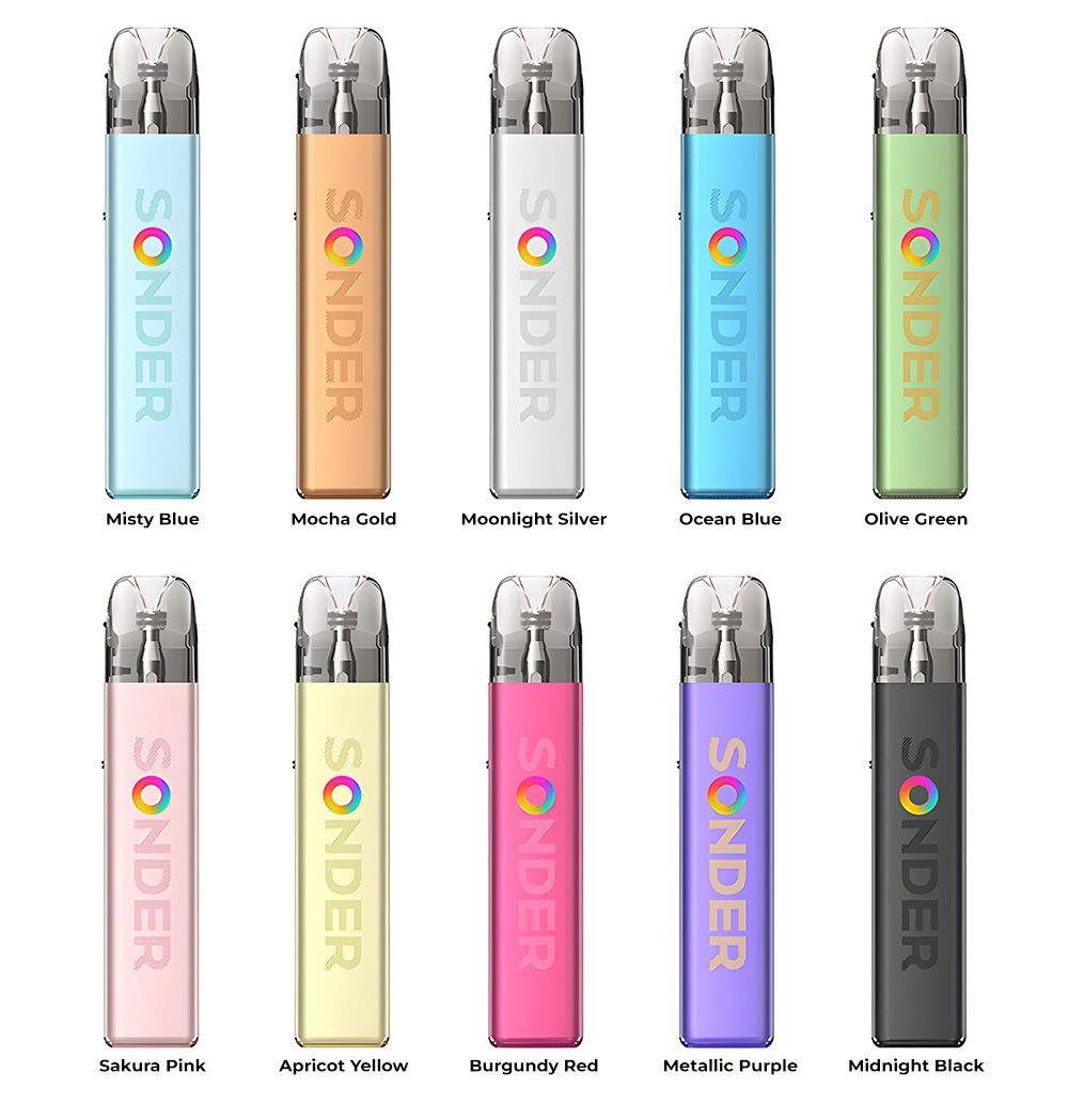 Цвета электронной сигареты GeekVape Sonder Q2