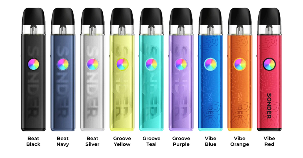 Цвета электронной сигареты GeekVape Sonder Q3