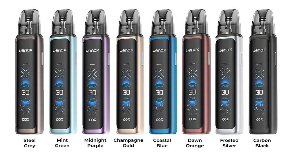 Цвета электронной сигареты GeekVape Wenax Q Ultra