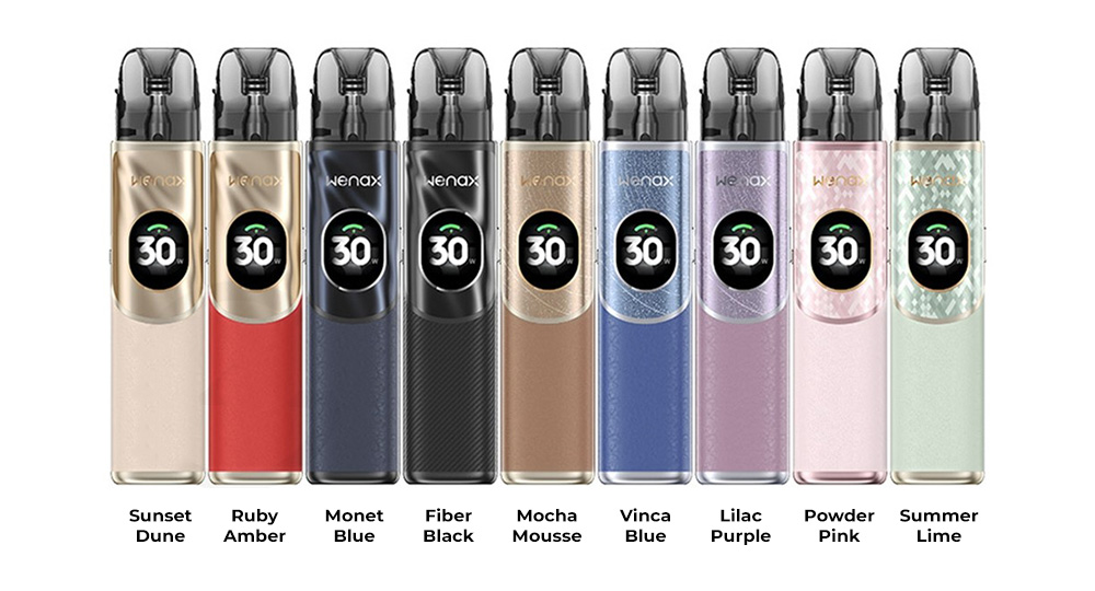 Цвета электронной сигареты GeekVape Wenax Q2