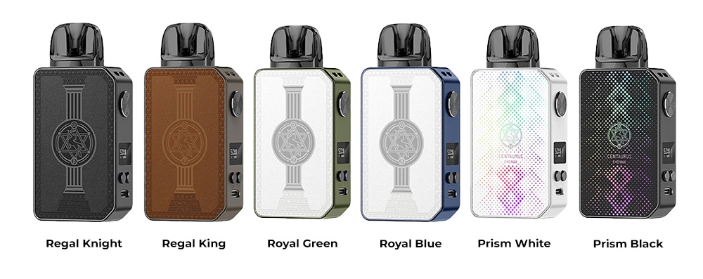 Цвета электронной сигареты Lost Vape Centaurus E40 Max Pod Kit