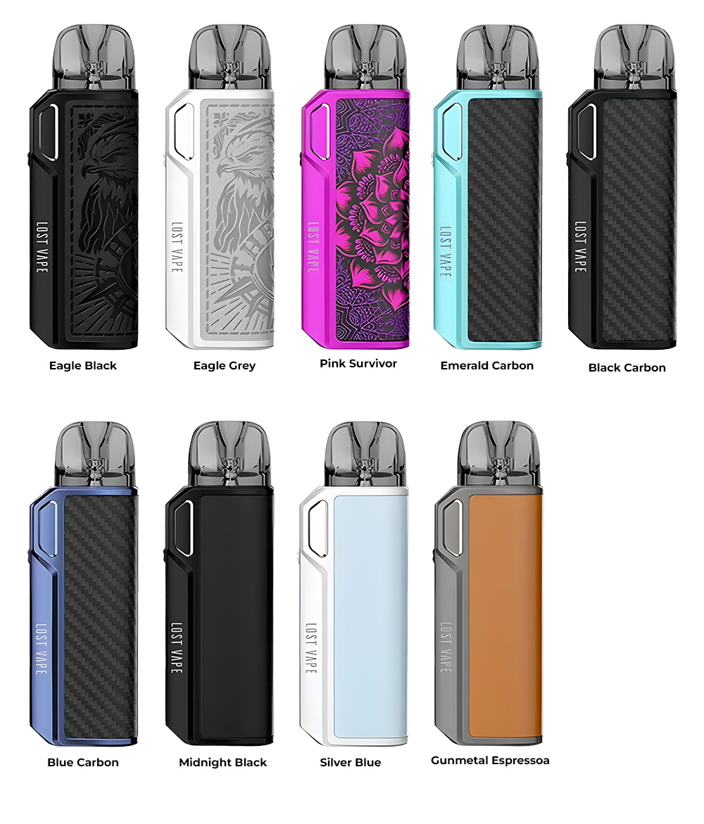 Цвета электронной сигареты Lost Vape Thelema Elite 40 Pod Kit