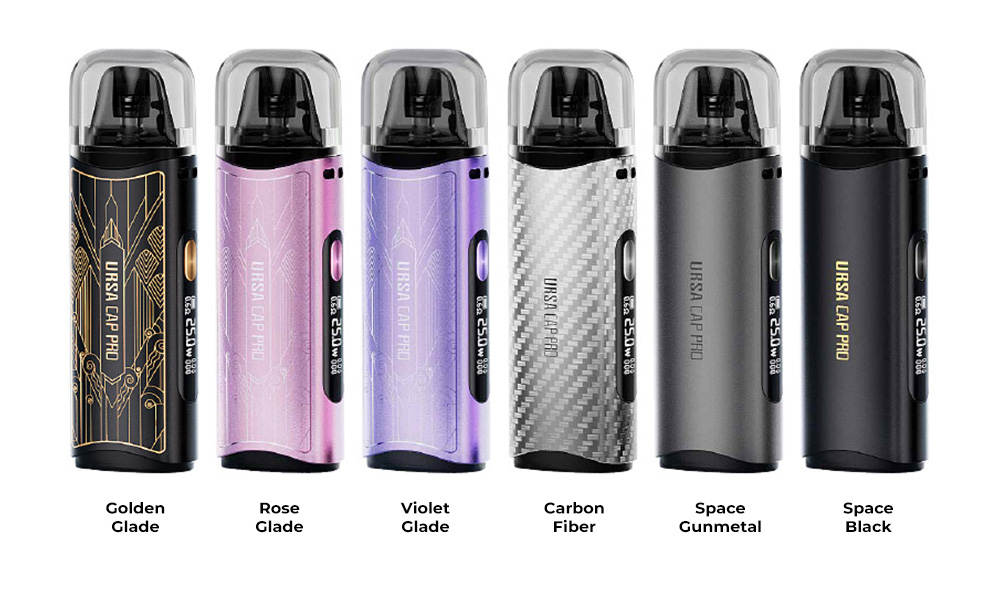 Цвета Lost Vape Ursa Cap Pro