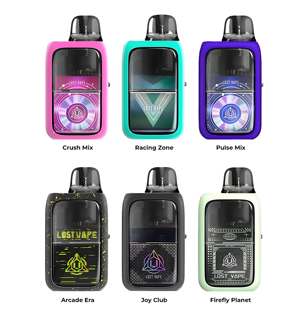 Цвета электронной сигареты Lost Vape Ursa Epoch Pod Kit