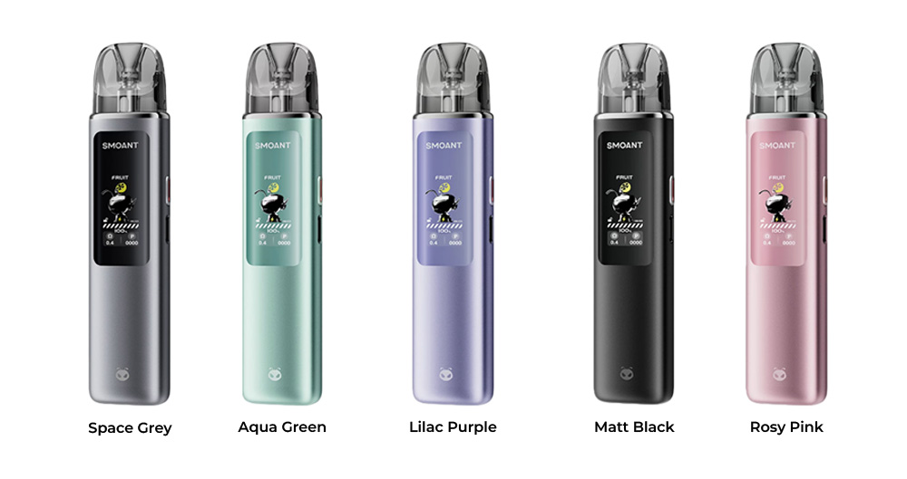 Цвета электронной сигареты Smoant Racer Flex