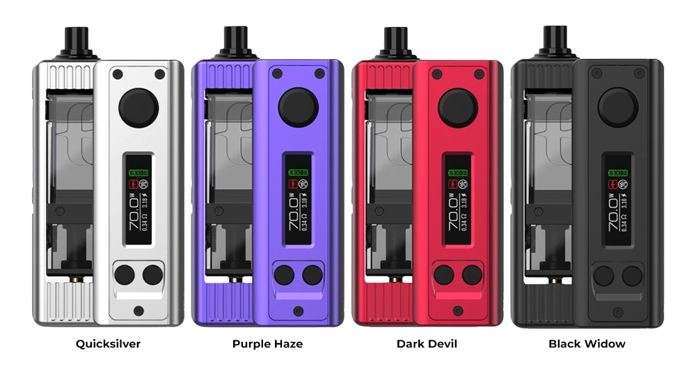 Цвета электронной сигареты Stubby V2 AIO by Early Bird x Vaping Bogan x Orca Vape