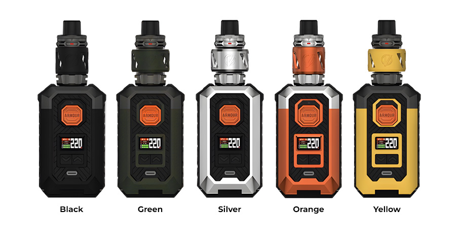 Цвета электронной сигарета Vaporesso Armour Max Kit