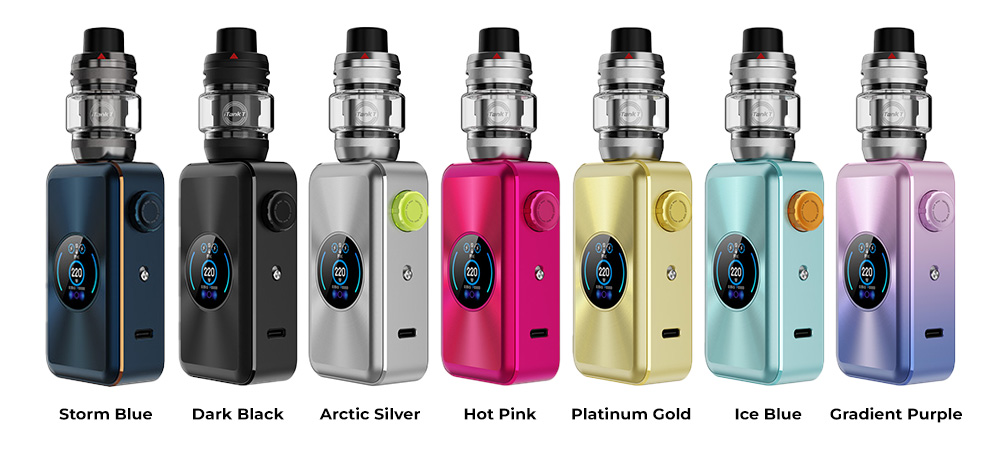 Цвета электронной сигареты Vaporesso Gen Max Kit