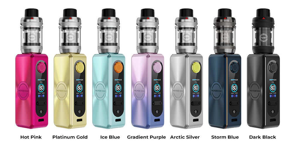 Цвета электронной сигареты Vaporesso Gen SE Kit