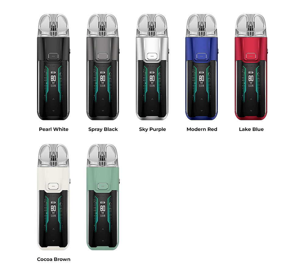 Цвета электронной сигареты Vaporesso Luxe XR Max