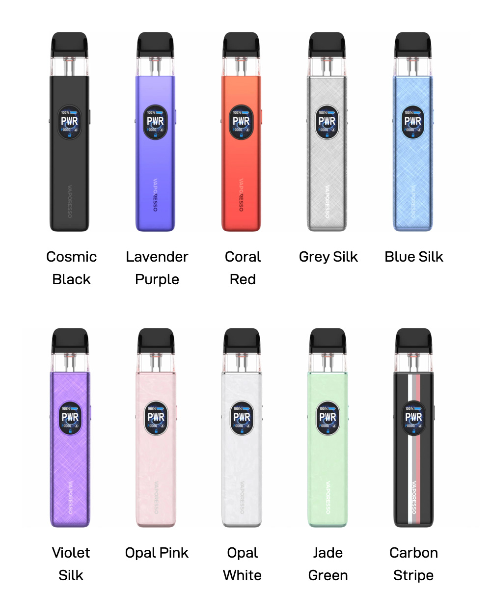 Цвета Электронной сигареты Vaporesso XROS 5