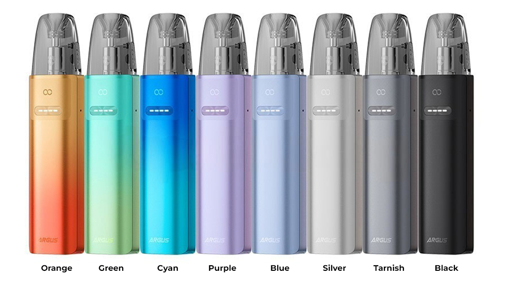 Цвета электронной сигареты VooPoo Argus G4 Mini
