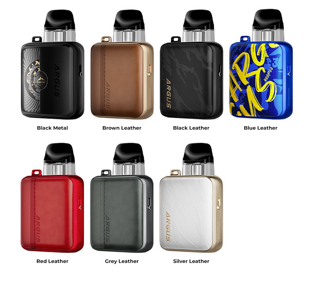 Цвета электронной сигареты VooPoo Argus P3