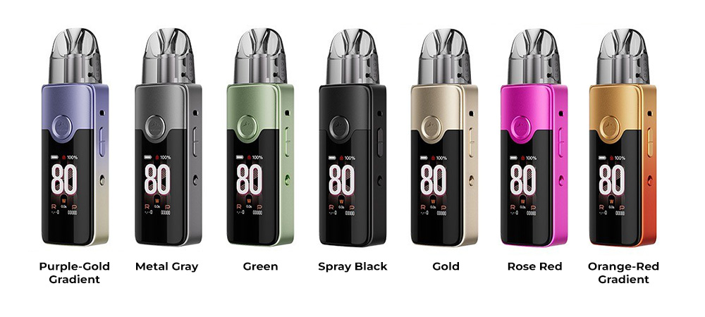 Цвета электронной сигареты VooPoo Vinci E80 Pod Mod
