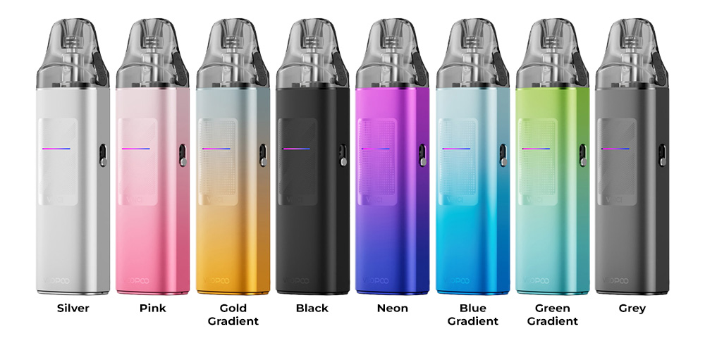 Цвета электронной сигареты VooPoo Vinci S