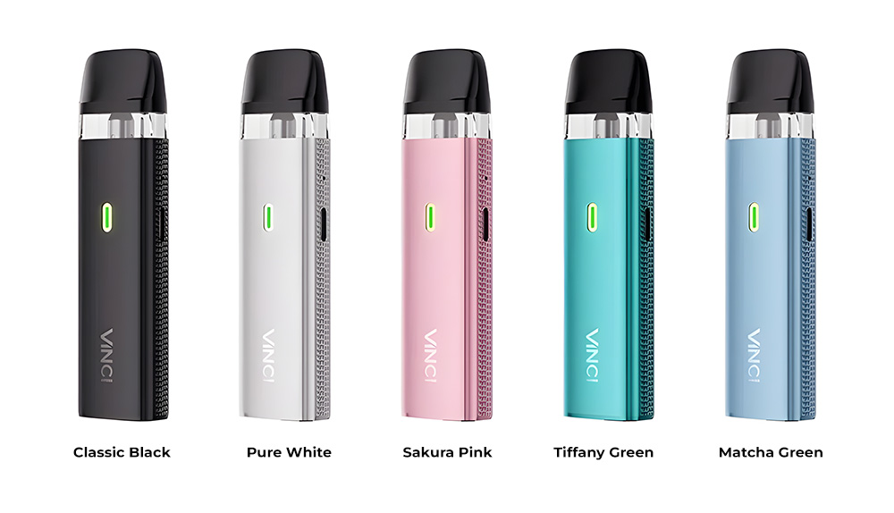 Цвета электронной сигареты VooPoo Vinci SE2