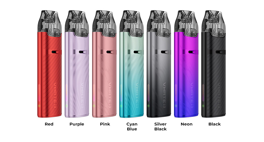 Цвета электронной сигареты VooPoo Vmate i3