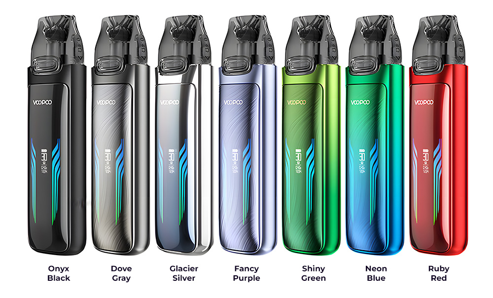 Цвета электронной сигареты VooPoo Vmate Max Pod Kit