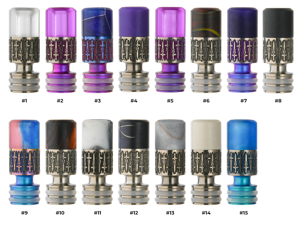 Цвета дриптипов 510 Sword Doondy x Fractal Solutions MTL