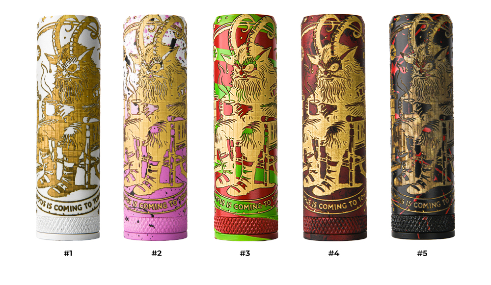 Цвета мехмодов Ural Vape Customs SHAFT 2 Krampus